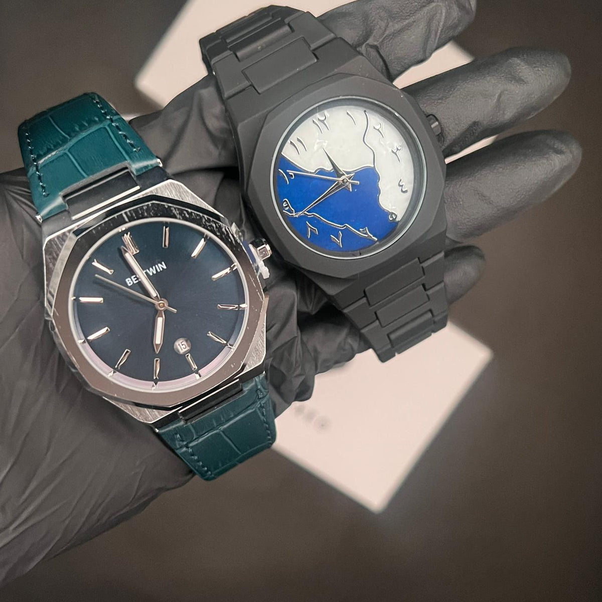 B-W & Black Arabic Dial