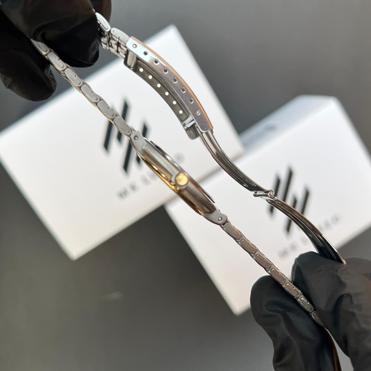 Genevan Platinum Swiss Quartz