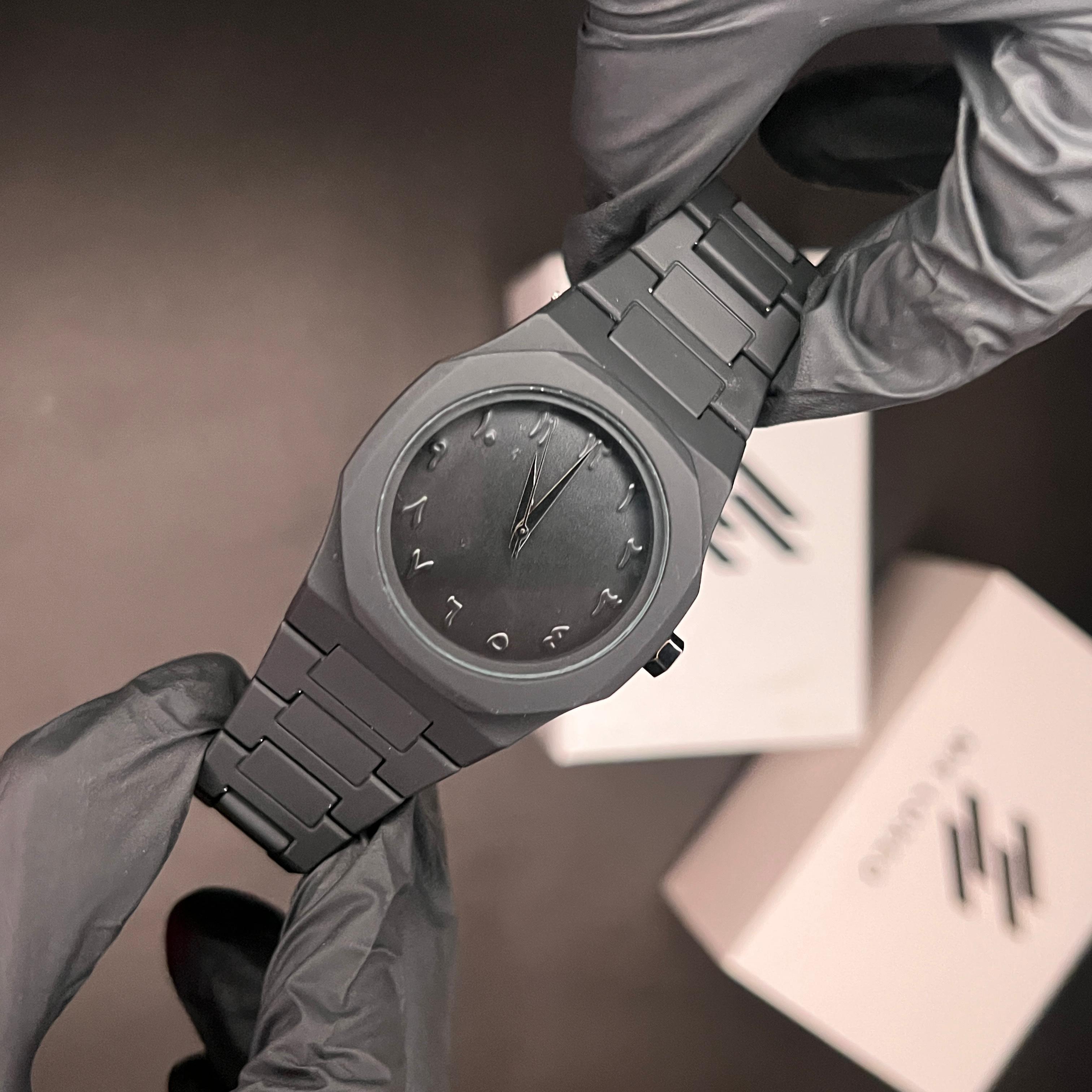 Buy One Get 1 FREE - Black Arabic Dial