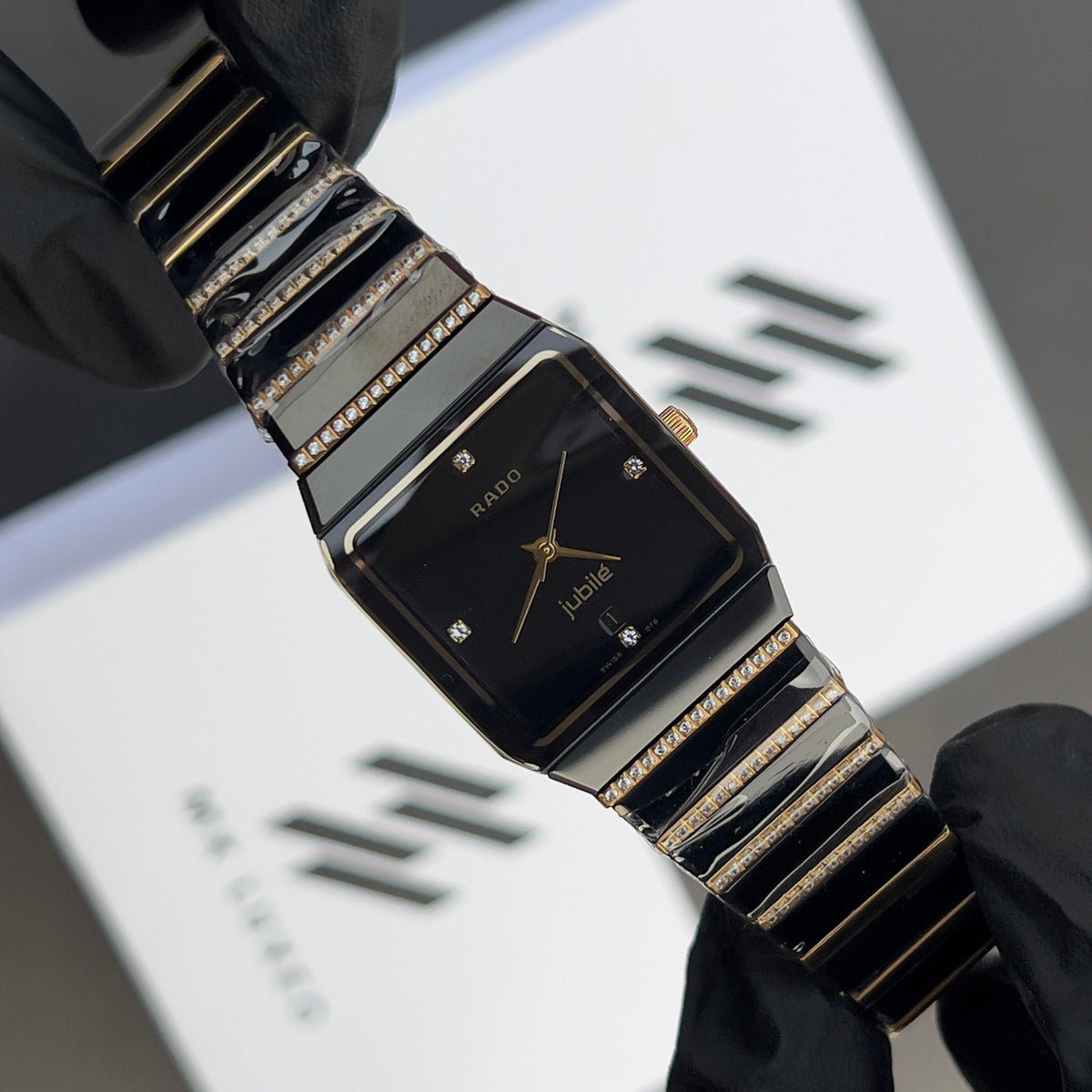 Rado Jubile Black Two-Tone Watch
